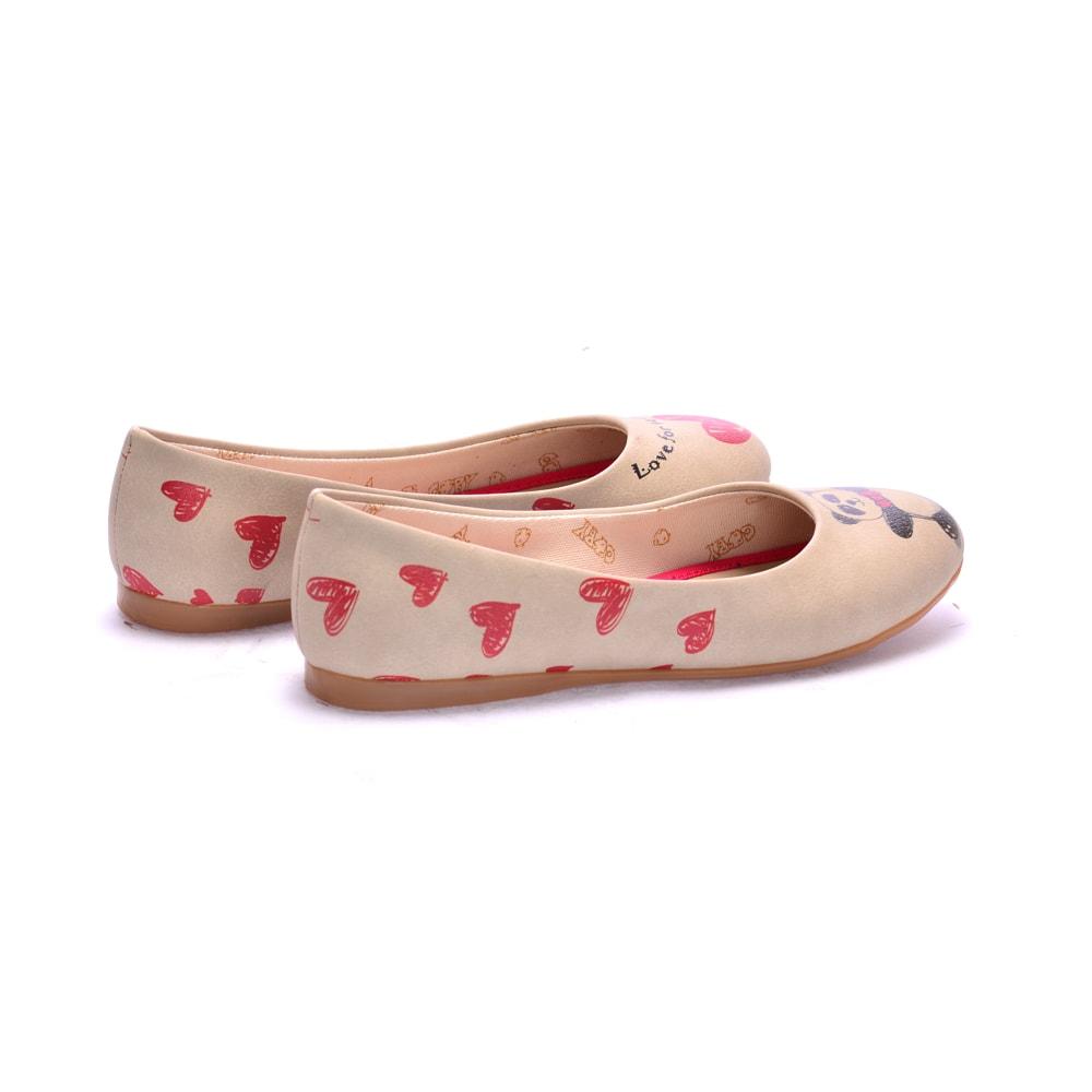 Panda Ballerinas Shoes 1070 (506262781984)