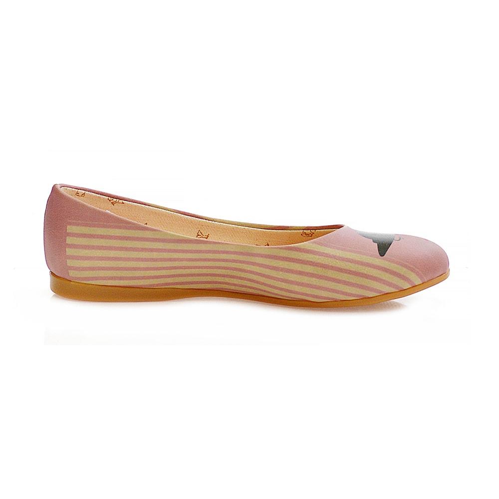 Woman in a Hat Ballerinas Shoes 1083 (506263404576)