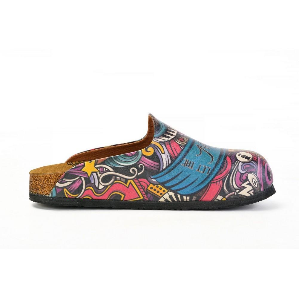 Pink & Blue Let The Music Play Mule CAL1406 (774933119072)