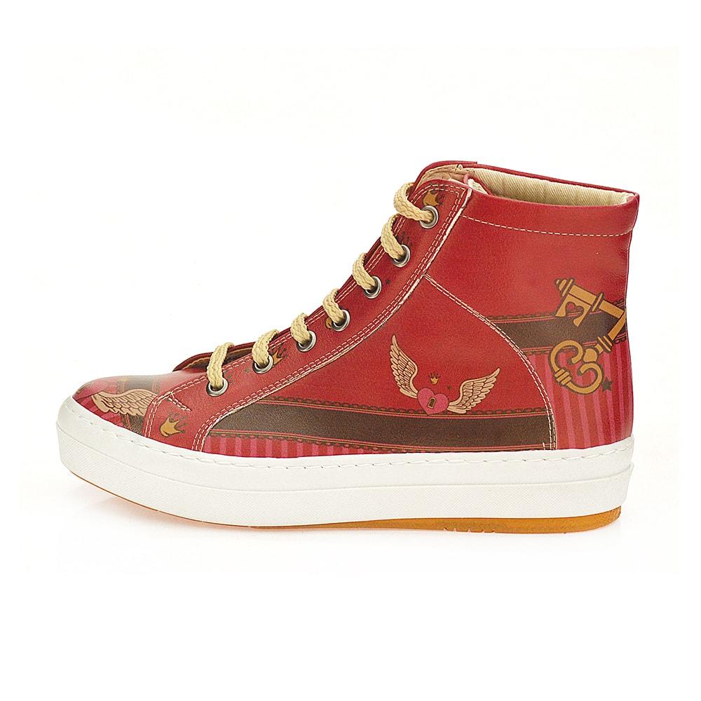 Angel Winged Heart Sneaker Boots CW2022 (1405803135072)
