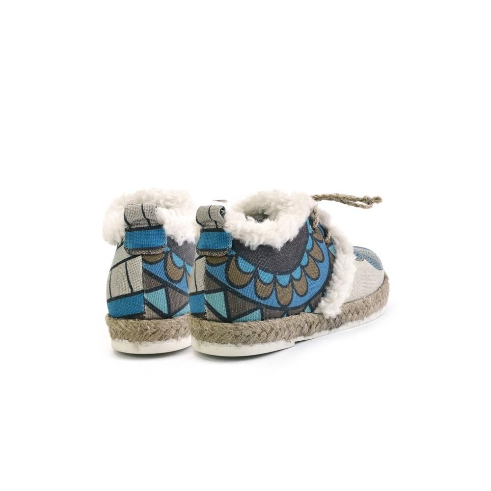 Shearling Ankle Boots SAN2301 (1332759887968)