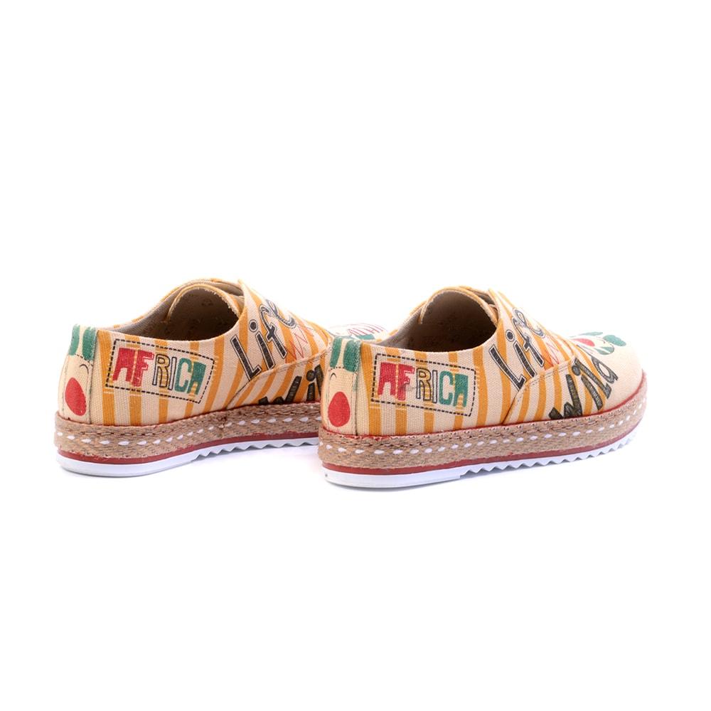 Africa Life Wild Sneaker Shoes YAR101 (506283098144)