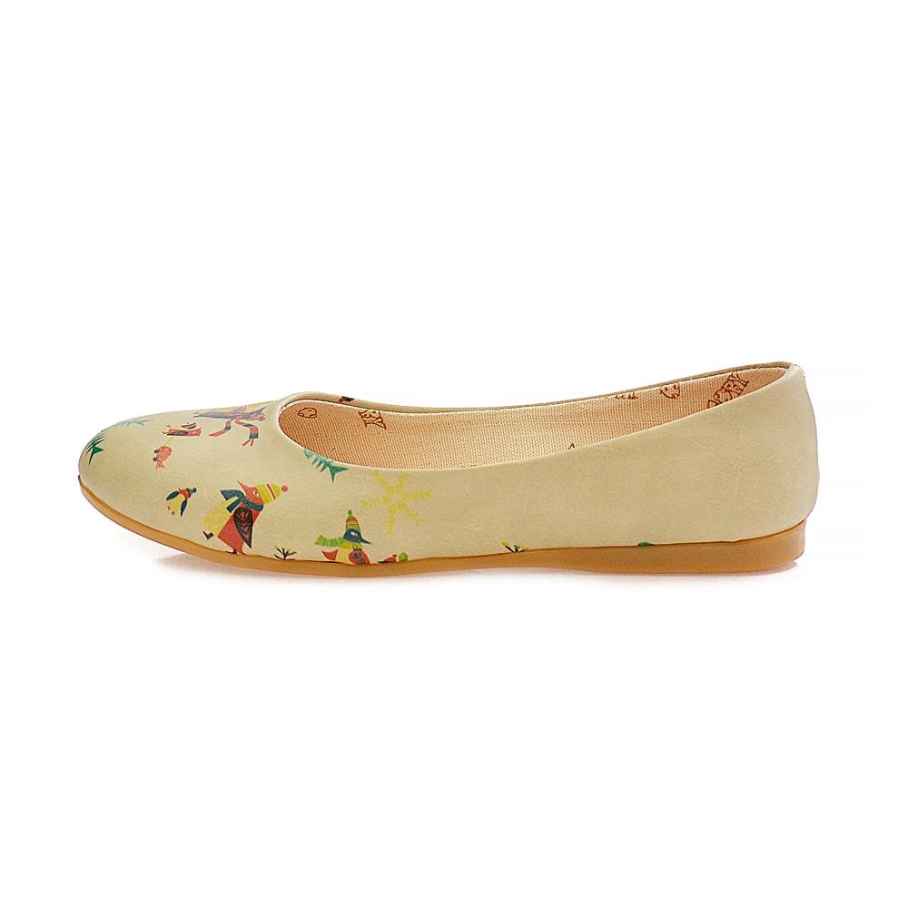 Penguins Ballerinas Shoes 1006 (1405793337440)