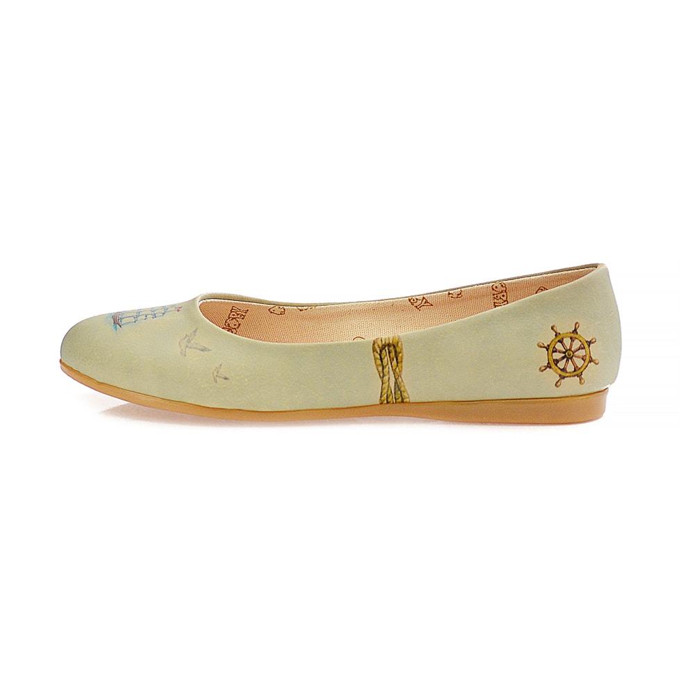 Ship and Travel Ballerinas Shoes 1082 (1405793730656)