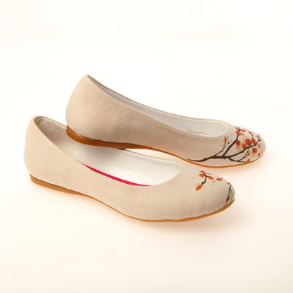 Cherry Blossom Ballerinas Shoes 1141 (1405794746464)