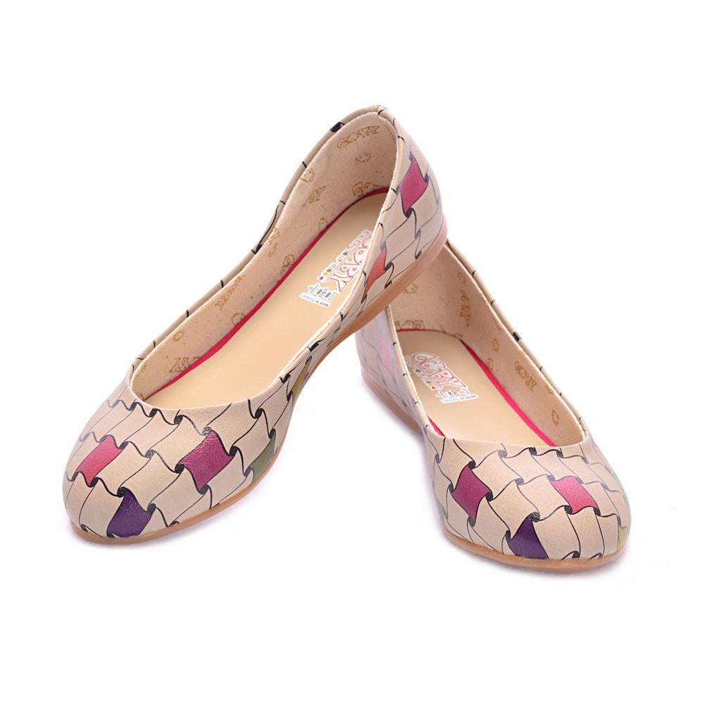 Pattern Ballerinas Shoes 2017 (1405795172448)