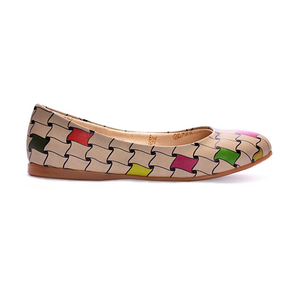 Pattern Ballerinas Shoes 2017 (1405795172448)