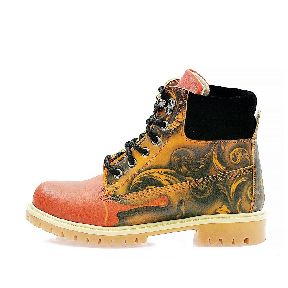 Lurid Casper Skull Short Boots ACAT101 (1329354866784)