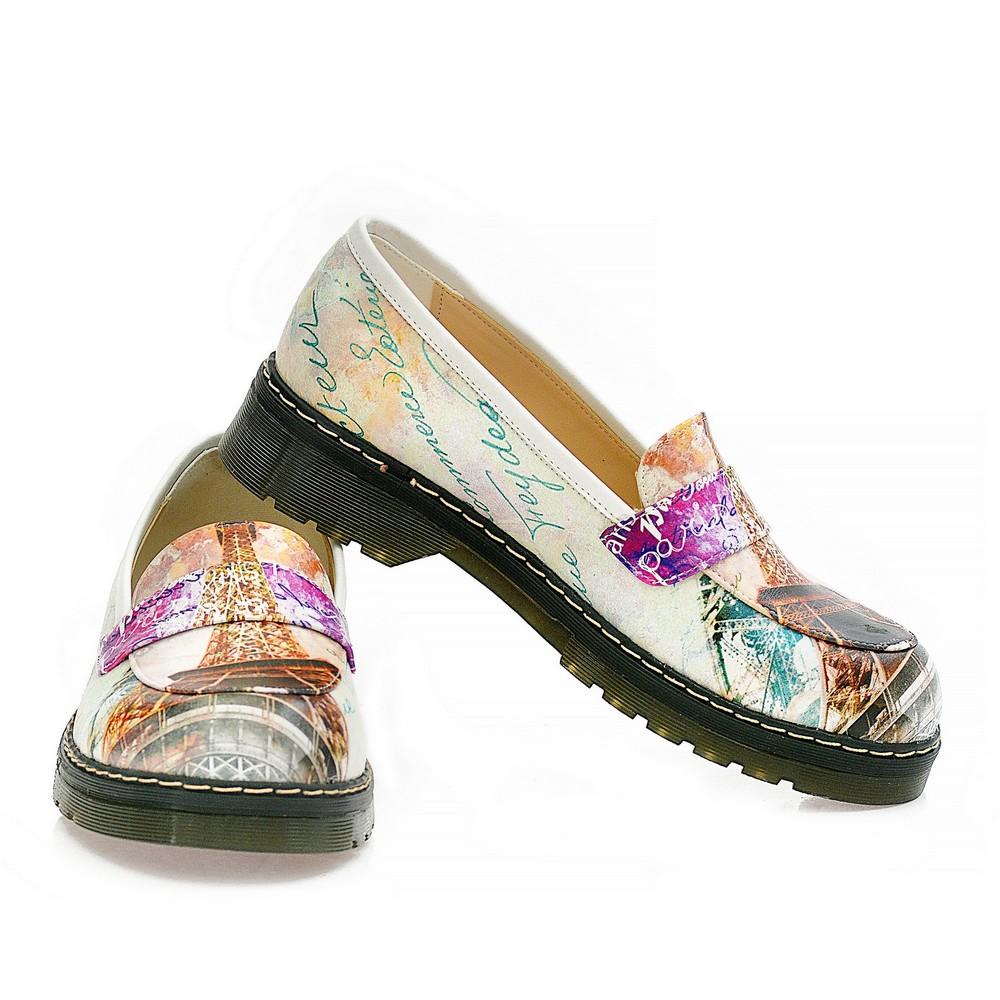 Paris and Eifel Towers Sneaker Shoes AMOX103 (1329358766176)