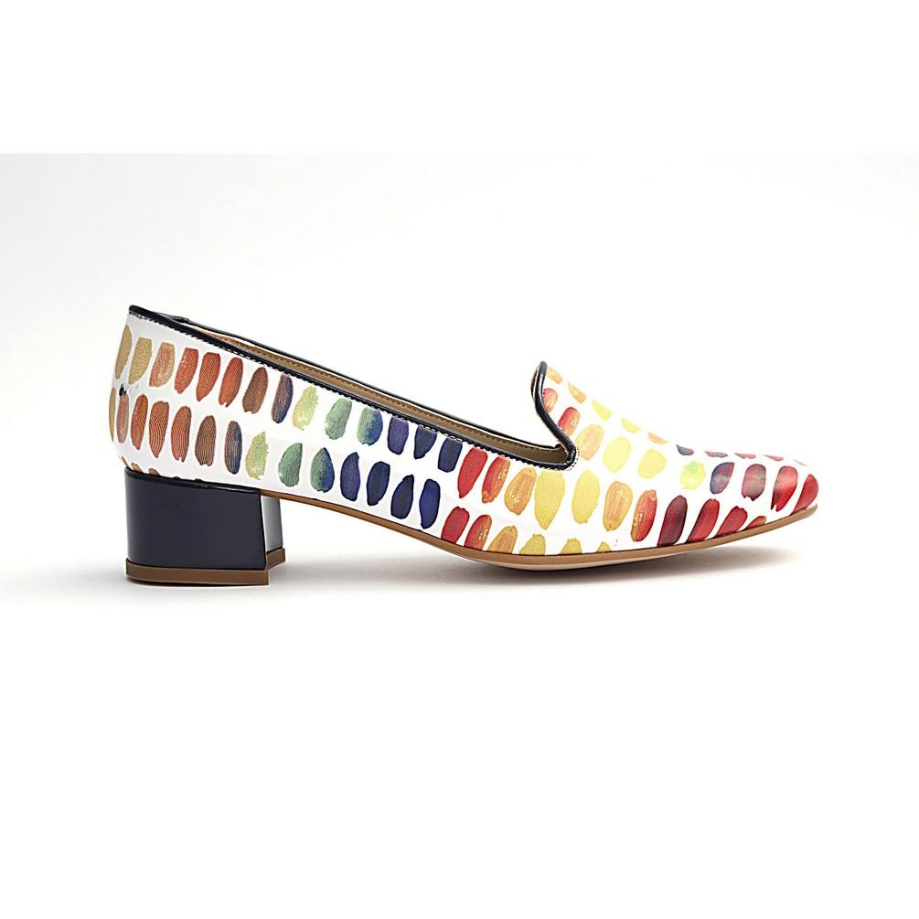Painting Career Heel Shoes BYZ202 (770201256032)
