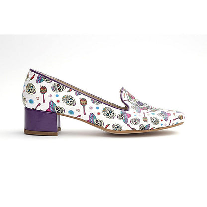 Skull Career Heel Shoes BYZ204 (770201321568)
