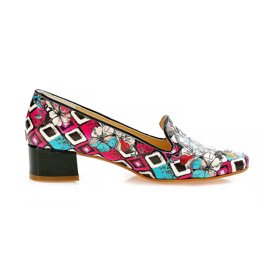 Skull Career Heel Shoes BYZ211 (770201649248)