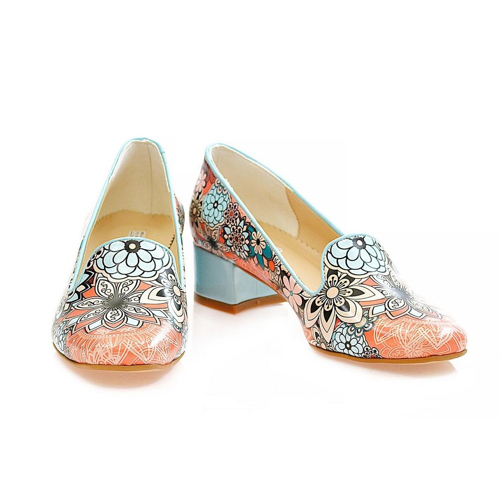 Pattern Career Heel Shoes BYZ214 (770201747552)