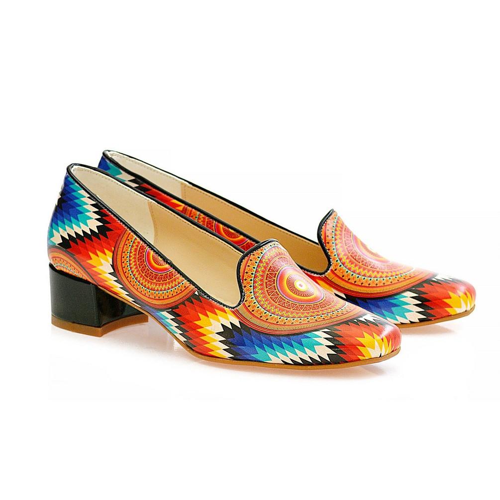 Pattern Career Heel Shoes BYZ215 (770201813088)