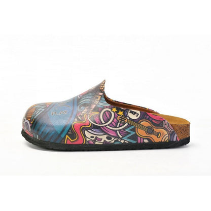 Pink & Blue Let The Music Play Mule CAL1406 (774933119072)