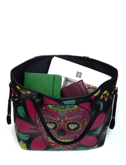 Diamant-Totenkopf-Handtaschen CAN401