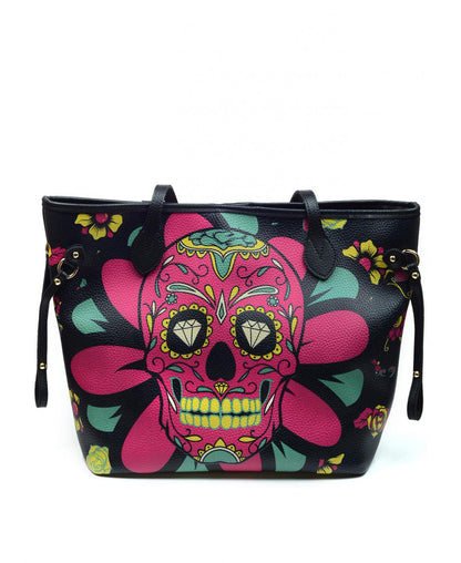 Diamant-Totenkopf-Handtaschen CAN401