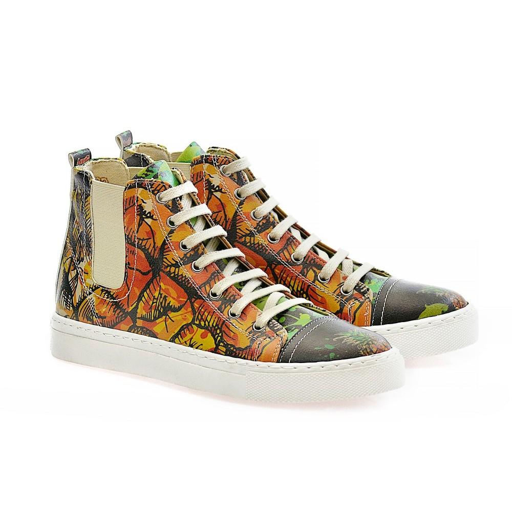 Pineapple Short Boots CON104 (1421154386016)