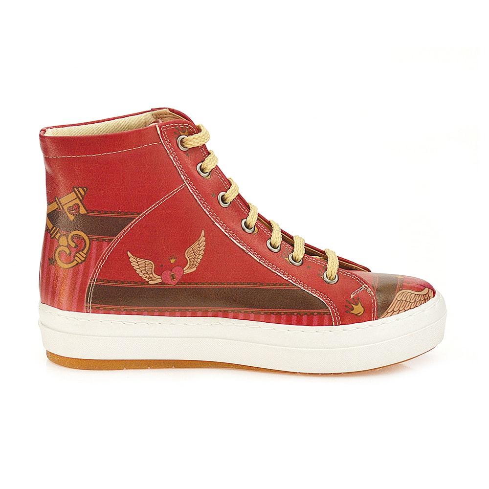 Angel Winged Heart Sneaker Boots CW2022 (1405803135072)