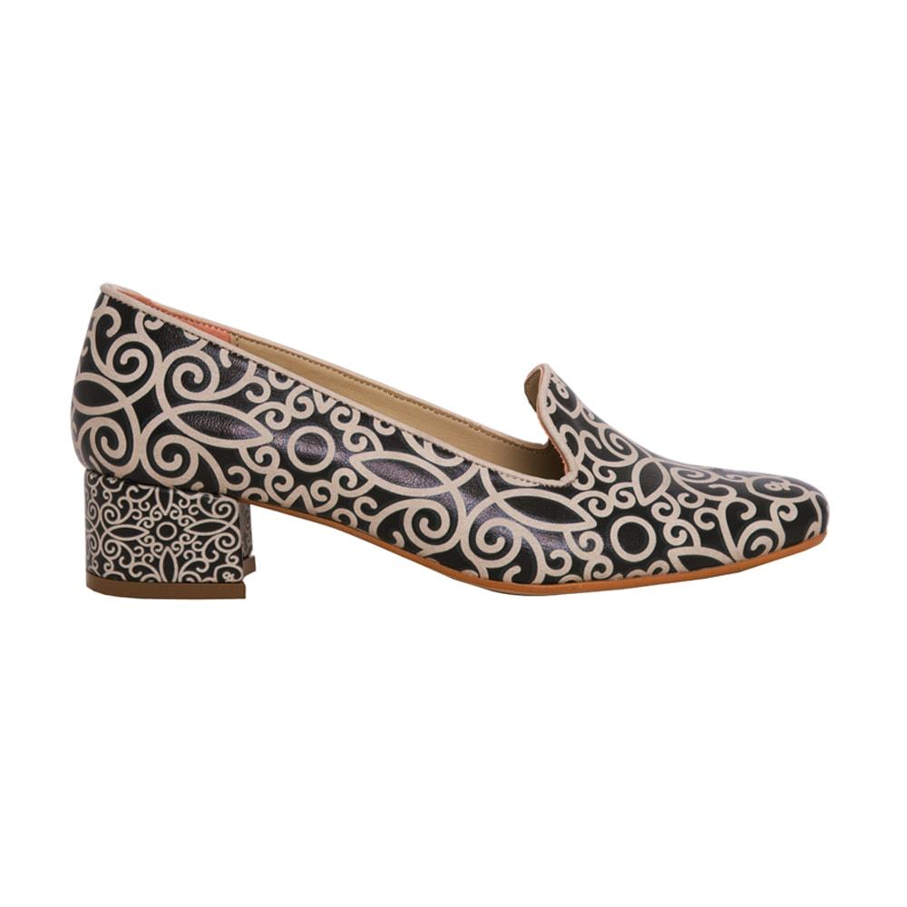 Pattern Career Heel Shoes DB110 (506264780832)