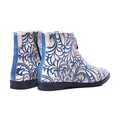 Flower Ankle Boots FER102 (506266026016)