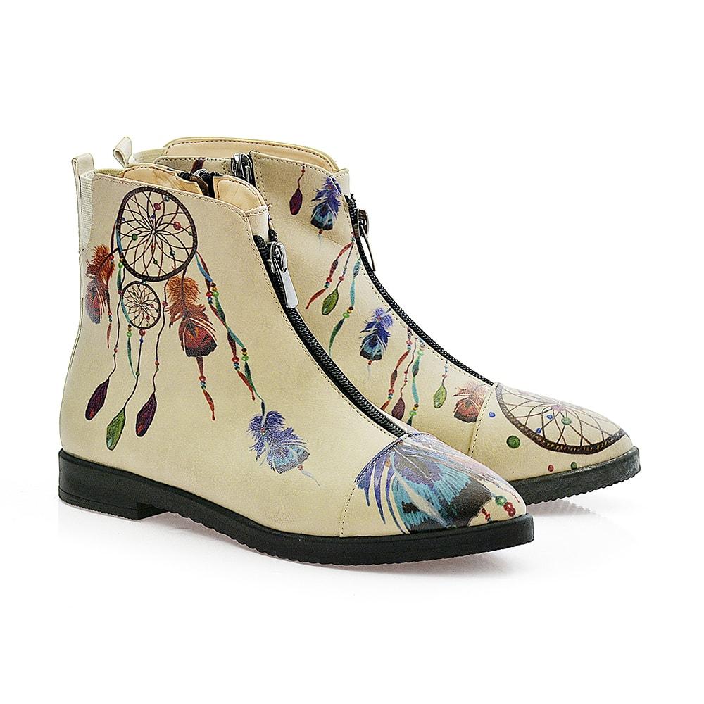 Dream Trap Ankle Boots FER108 (1405806510176)