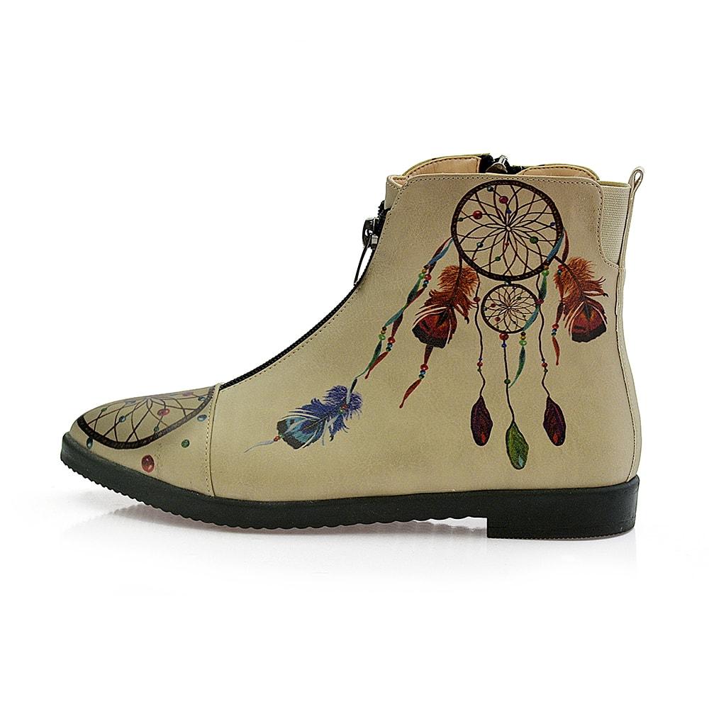Dream Trap Ankle Boots FER108 (1405806510176)