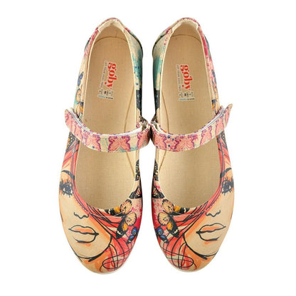 Beautiful Face Ballerinas Shoes GOB102 (1421166968928)
