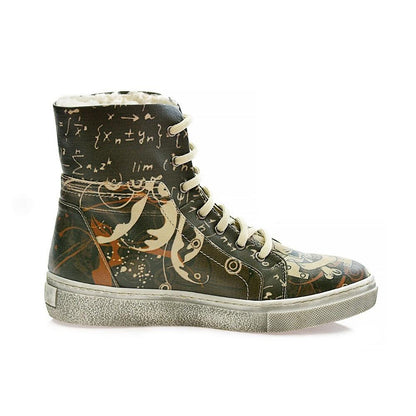 Skull Short Boots JAS107 (1421180534880)