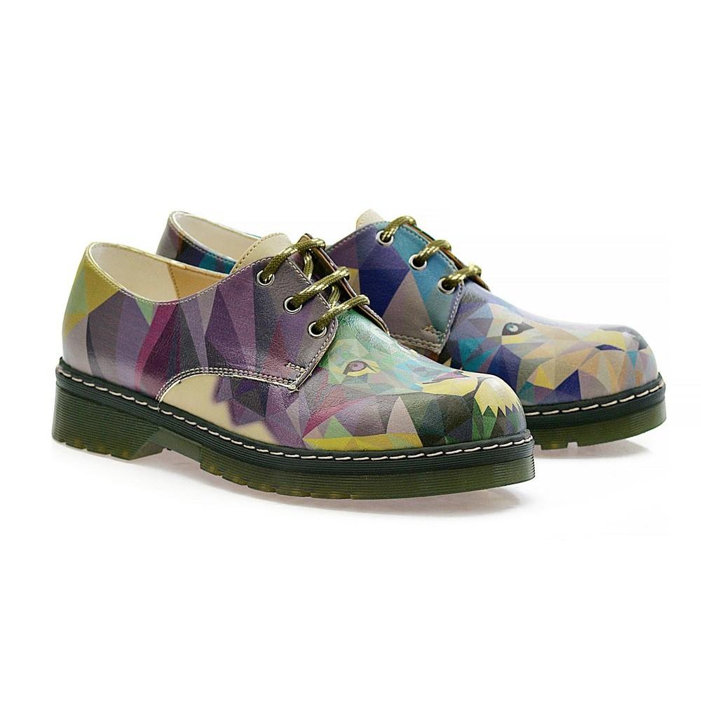 Lion and Wolf Oxford Shoes MAX110 (1421196132448)