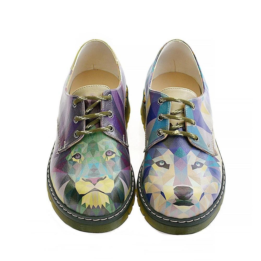 Lion and Wolf Oxford Shoes MAX110 (1421196132448)
