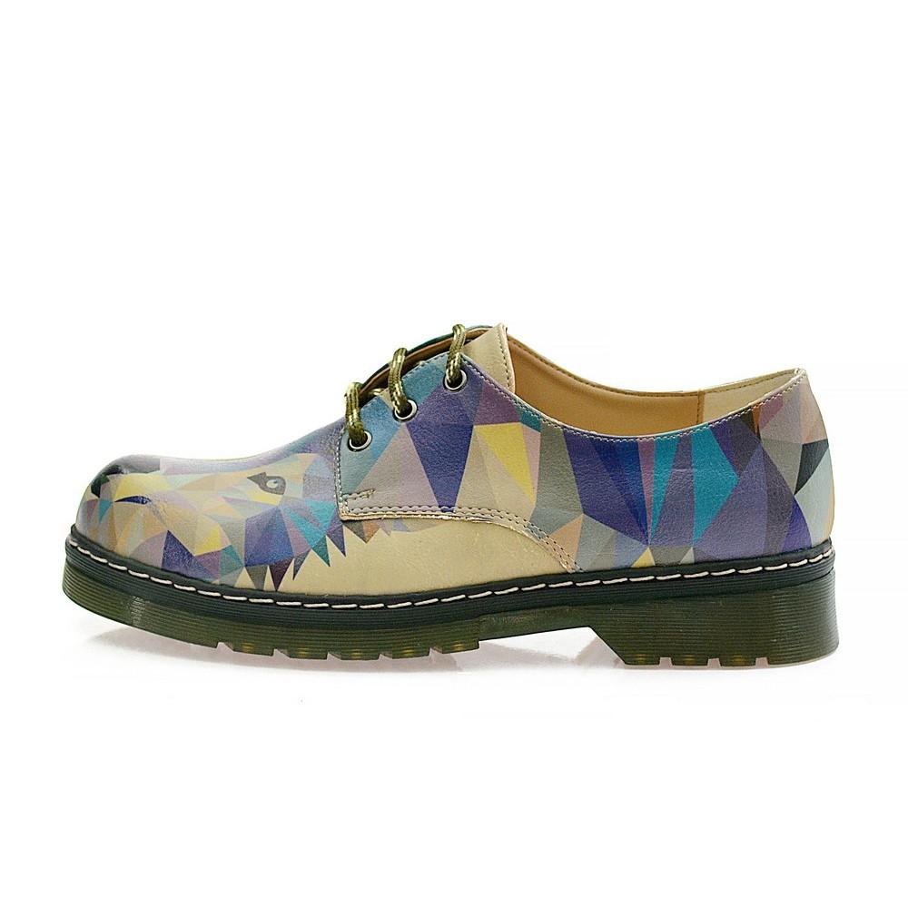 Lion and Wolf Oxford Shoes MAX110 (1421196132448)