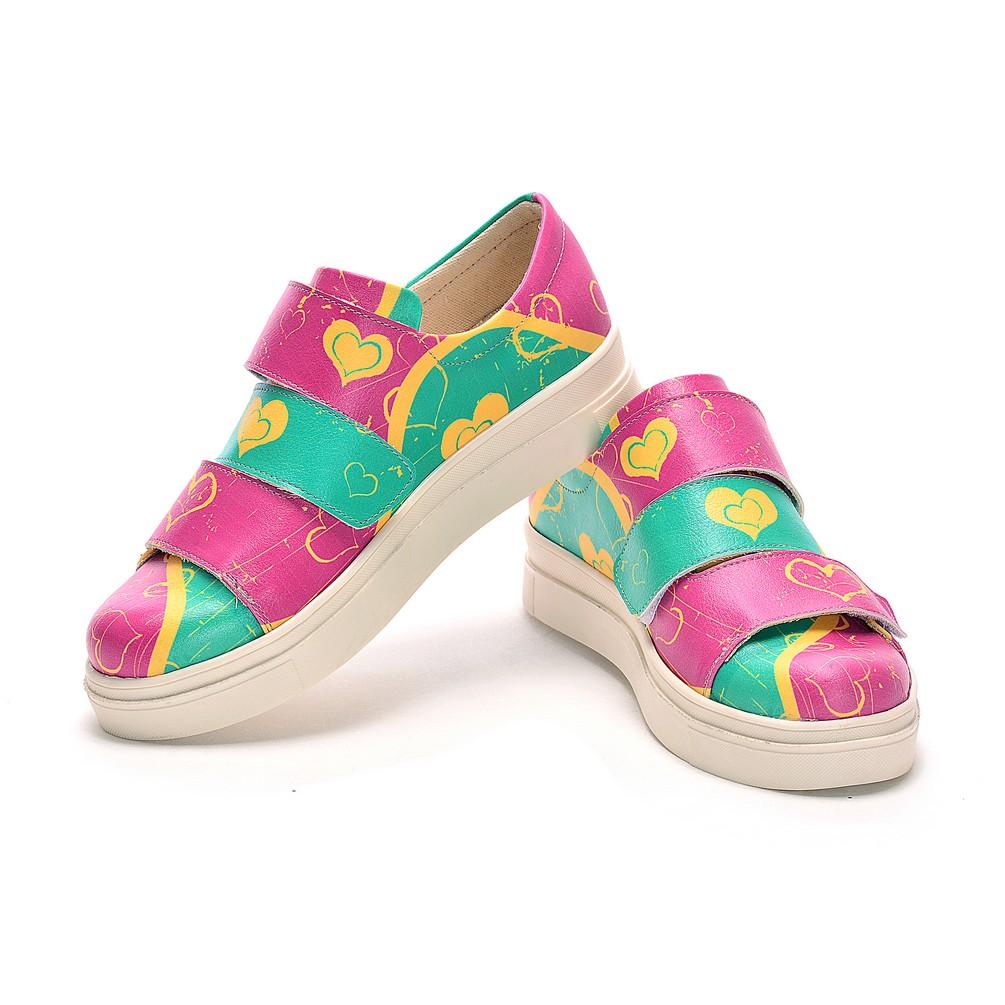 Hearts Sneaker Shoes NAC108 (770202566752)