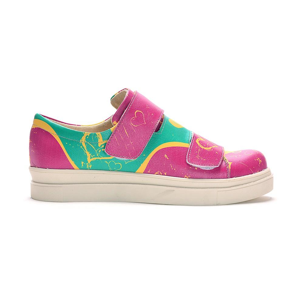 Hearts Sneaker Shoes NAC108 (770202566752)