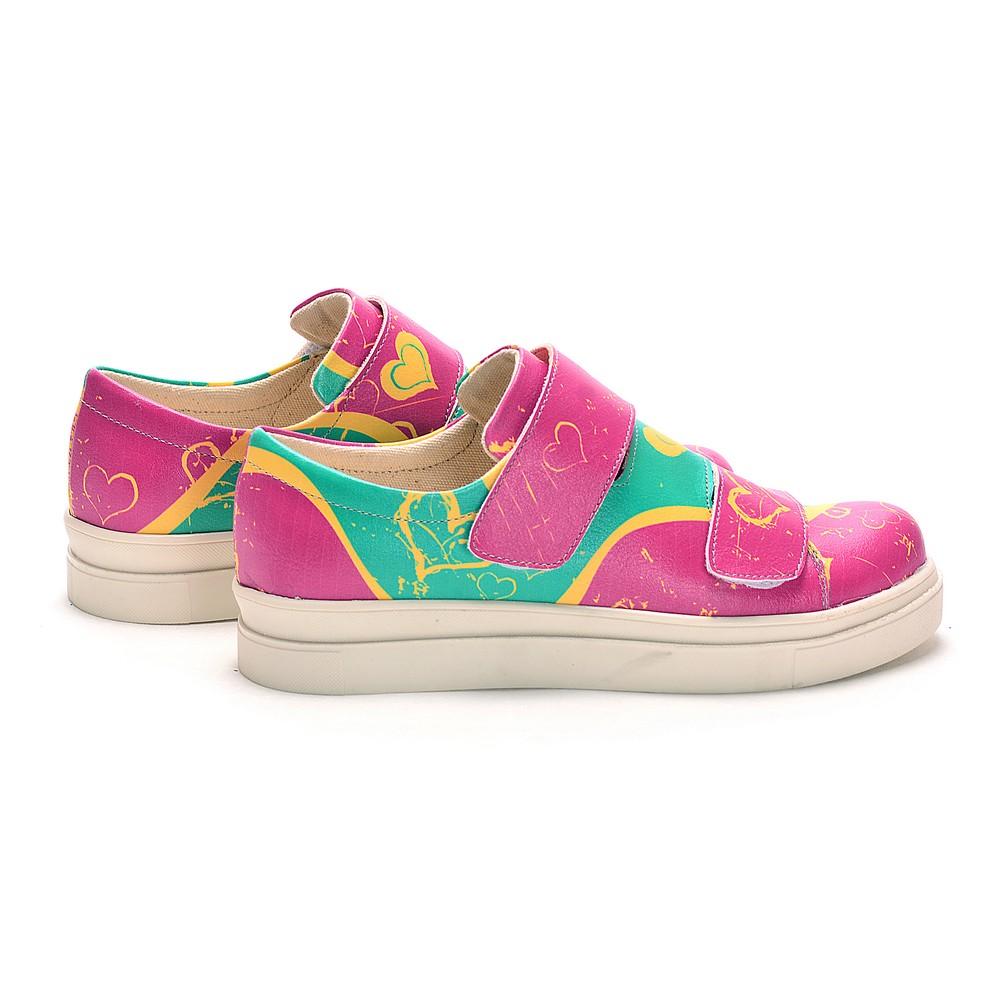 Hearts Sneaker Shoes NAC108 (770202566752)