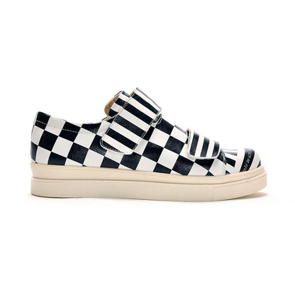 Black and White Sneaker Shoes NAC111 (770202697824)