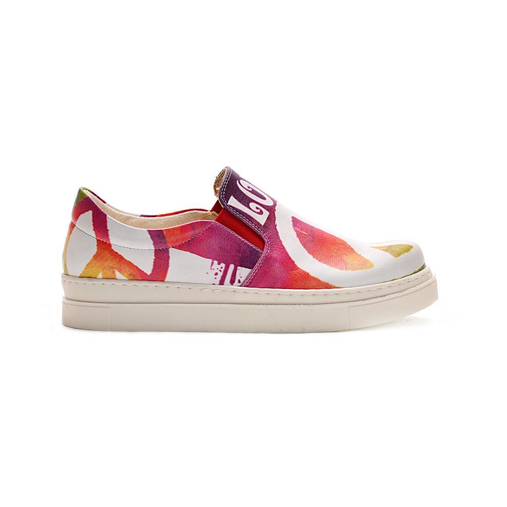 Love Peace Sneaker Shoes NVN105 (770216394848)