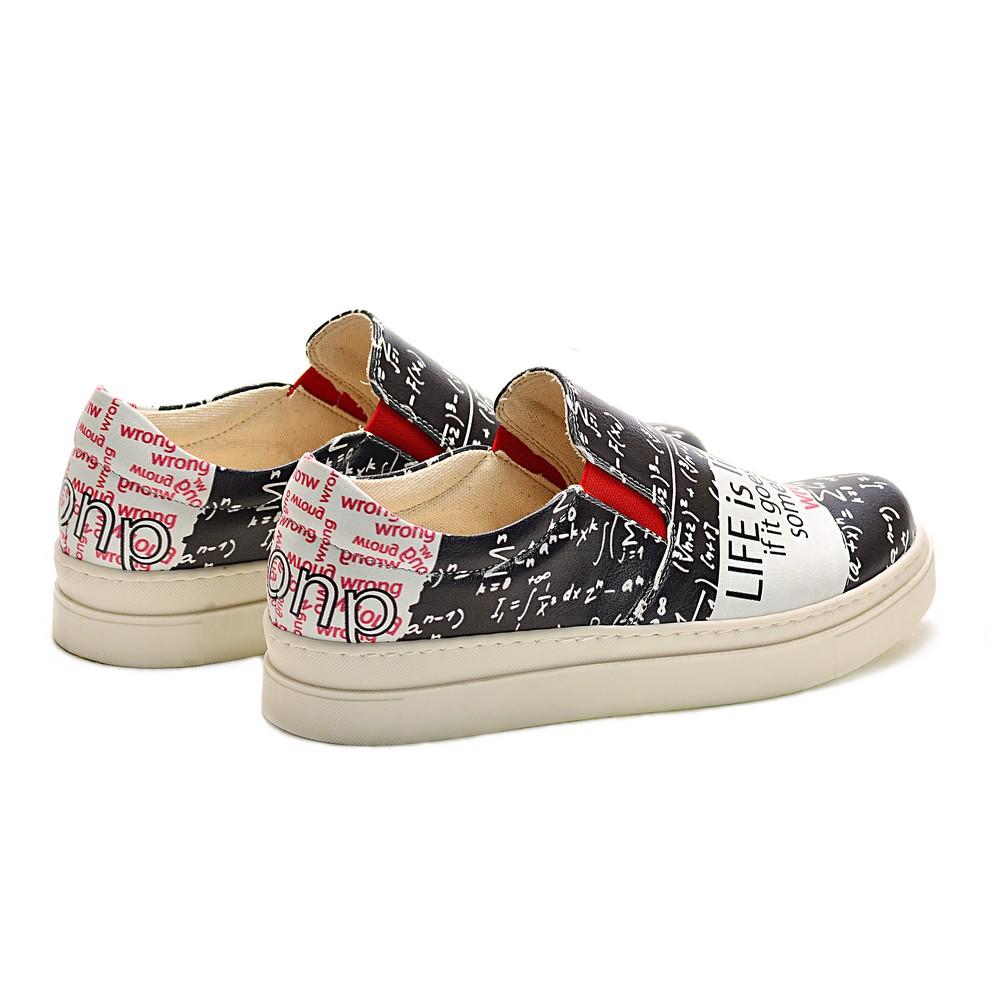 Life is Like Math Sneaker Shoes NVN112 (770216689760)