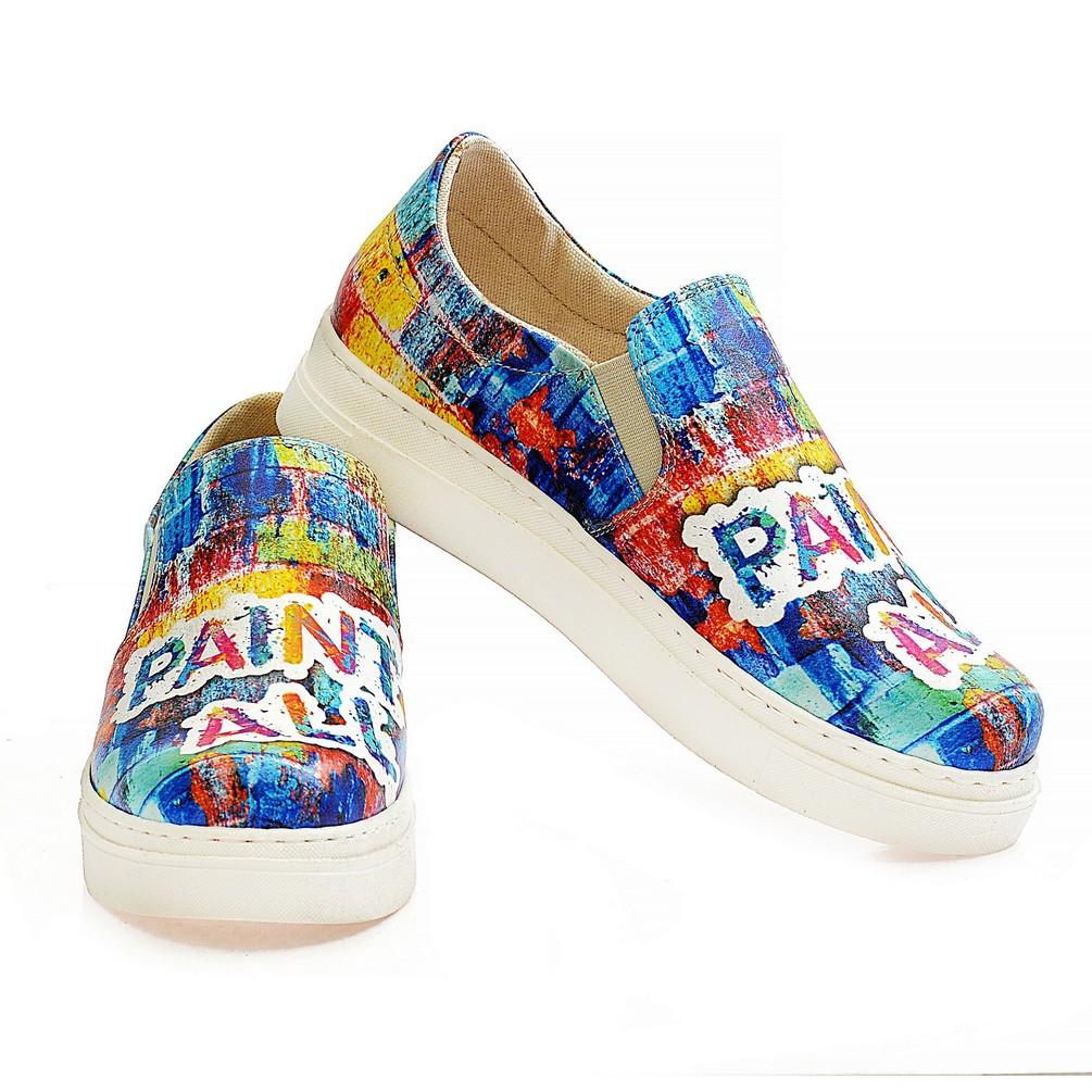 Paint All Sneaker Shoes NVN116 (770216853600)