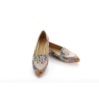 Flower Girl and Butterfly Ballerinas Shoes OMR7208 (1421210648672)