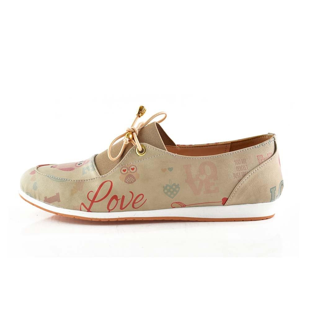 Owl and Love Ballerinas Shoes OMR7309 (506271793184)