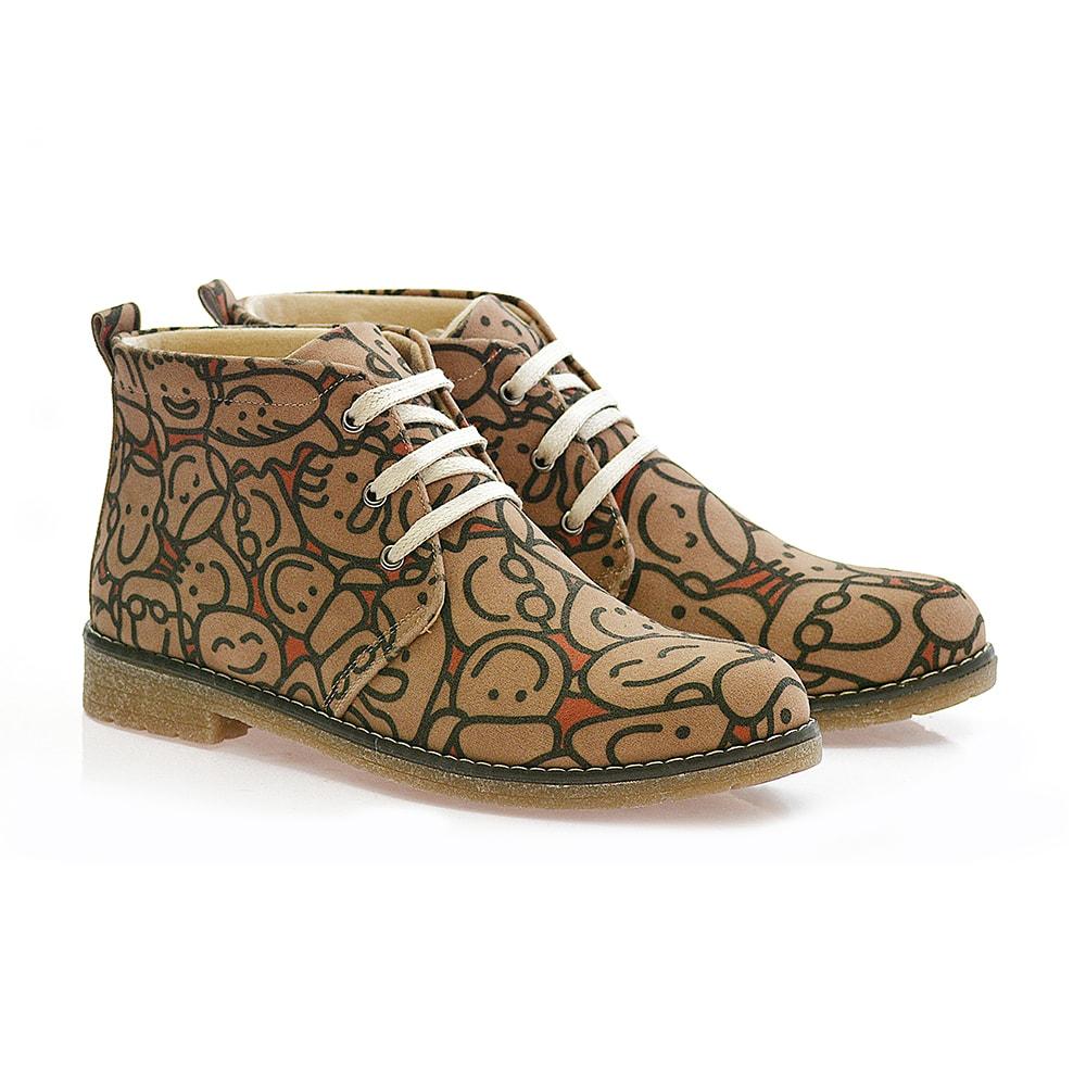 Face to Face Ankle Boots PH102 (506272120864)