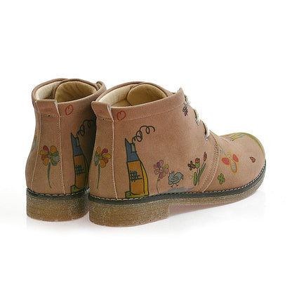 Happy Day Ankle Boots PH107 (1405807689824)