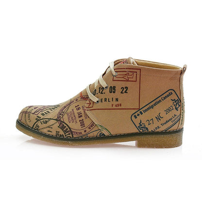 Postage stamps Ankle Boots PH112 (1405807853664)