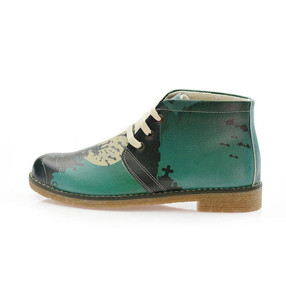 Happy Halloween Ankle Boots PH207 (1421215760480)