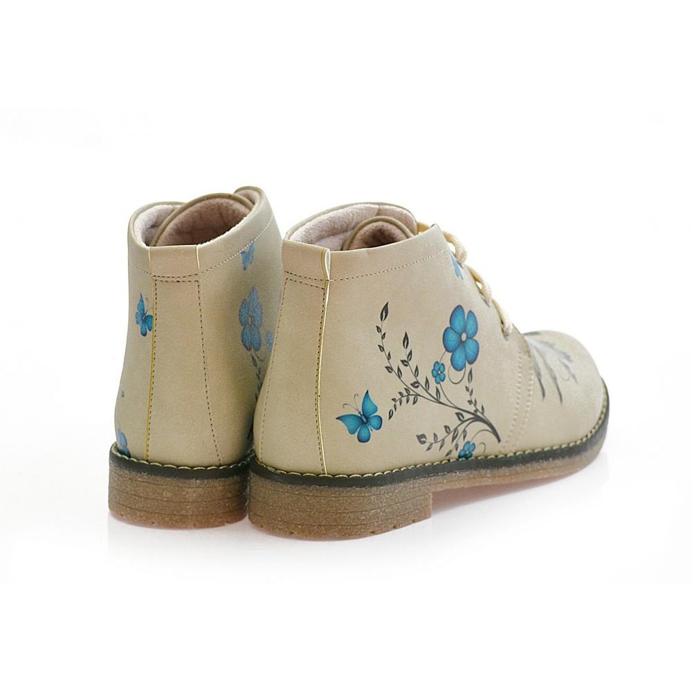Masked Girl Ankle Boots PH212 (1421216219232)