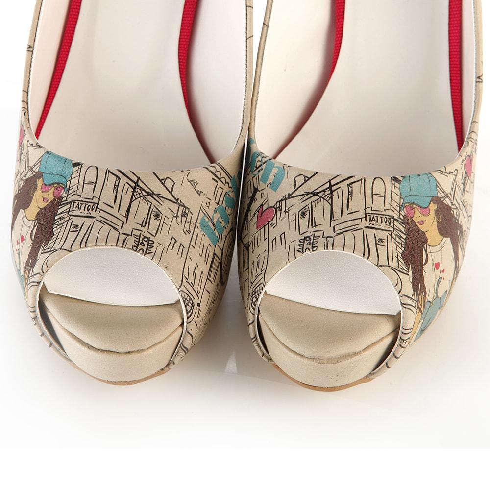 Fashion Girl Heel Shoes PLT2046 (1405808509024)
