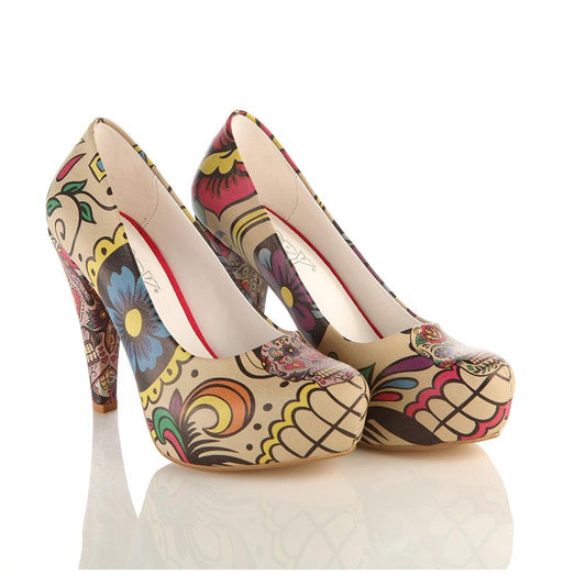 Skull Heel Shoes PLT2050 (1405808672864)