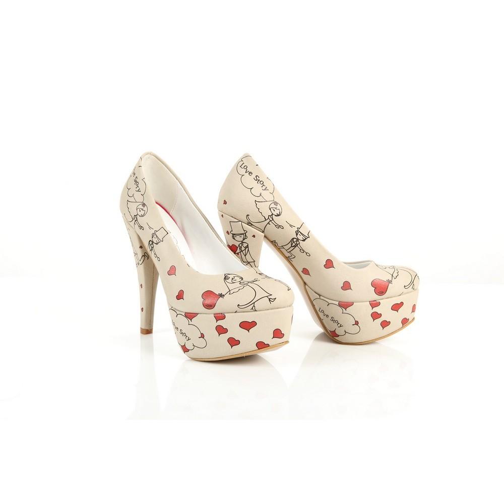 Love Story Heel Shoes PLT2004 (1421219627104)