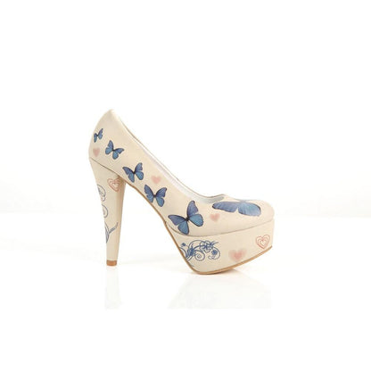 Butterfly Heel Shoes PLT2005 (1421219725408)